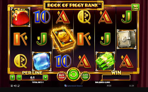 book of piggy slot online casino