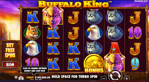 buffalo king online slot by pragmatic play