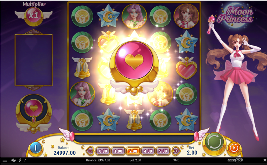 play moon princess slot by play n go