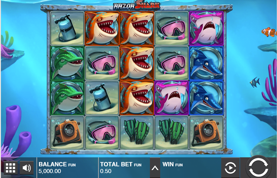 play razor shark by push gaming online