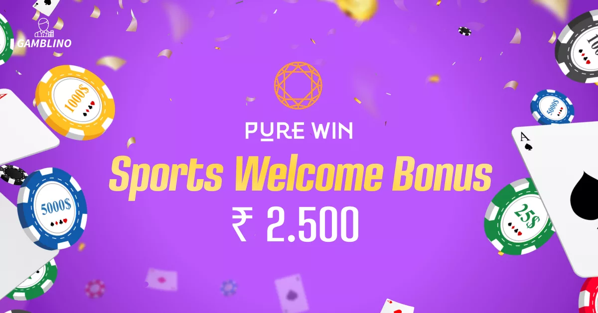 Sports welcome offer at purewin