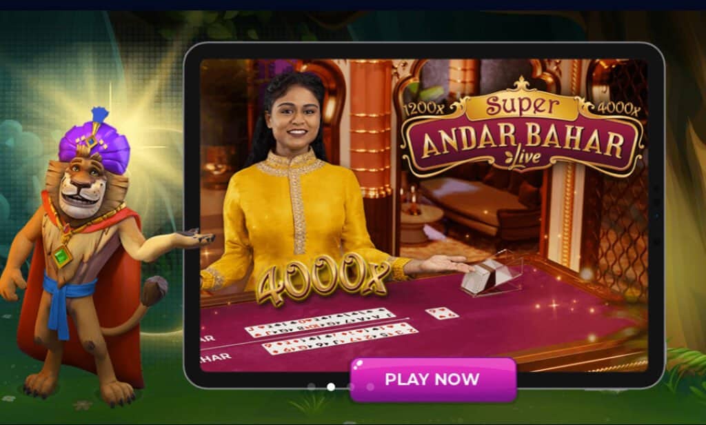 jungleraja india online casino andar bahar live game