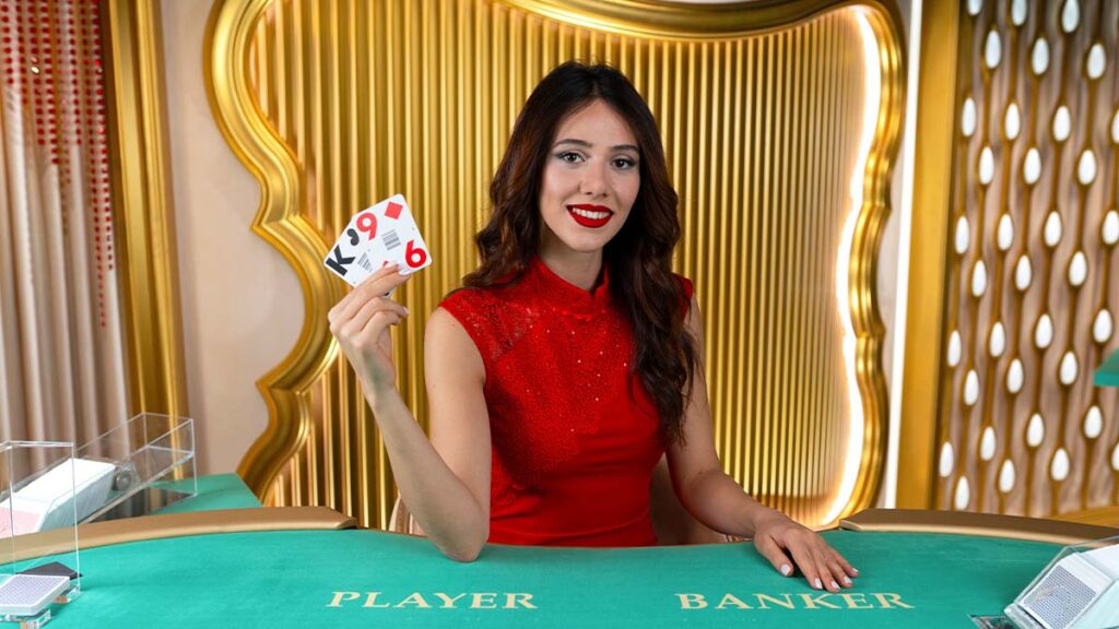 speed baccarat guide with a female live dealer