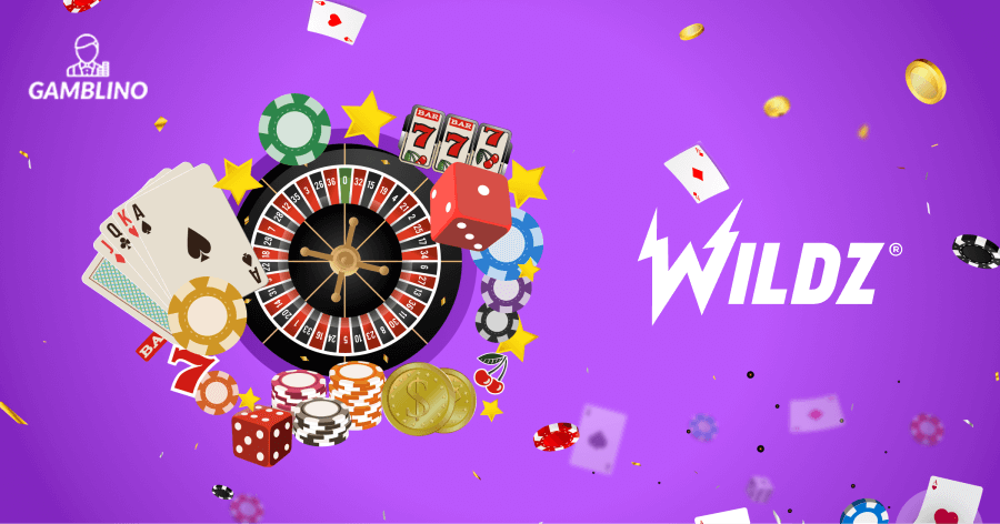 wildz casino logo next to a roulette