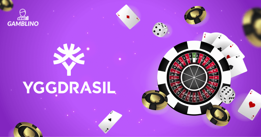 yggdrasil game provider logo next to a roulette