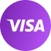 VISA and Mastercard logo payment method