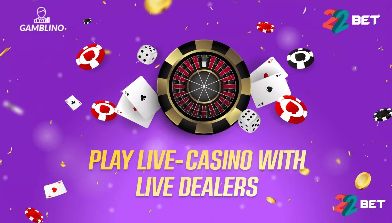 22bet online casino banner for gamblino