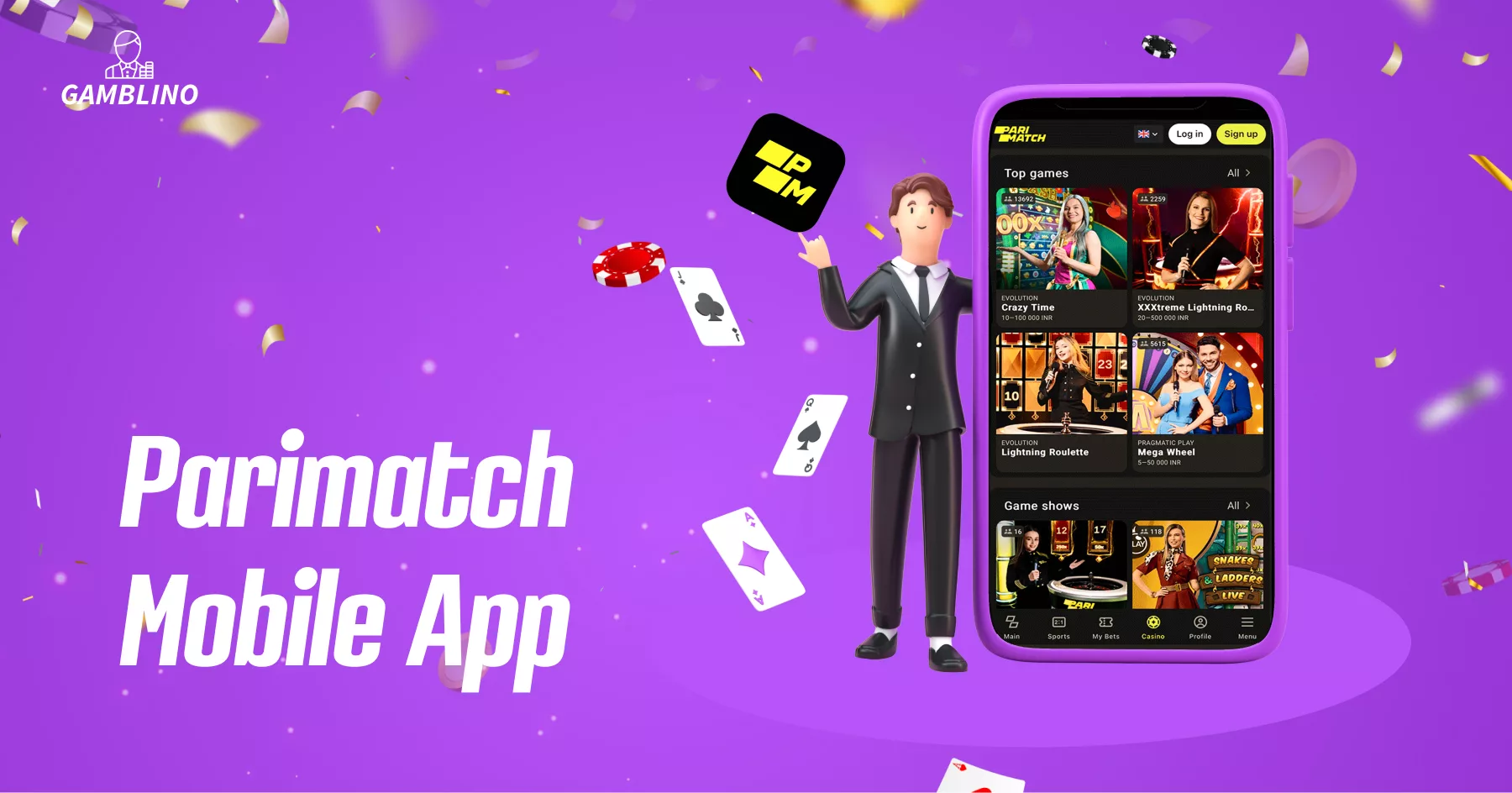 Enjoy the thrill of betting anytime, anywhere, with the Parimatch app.

