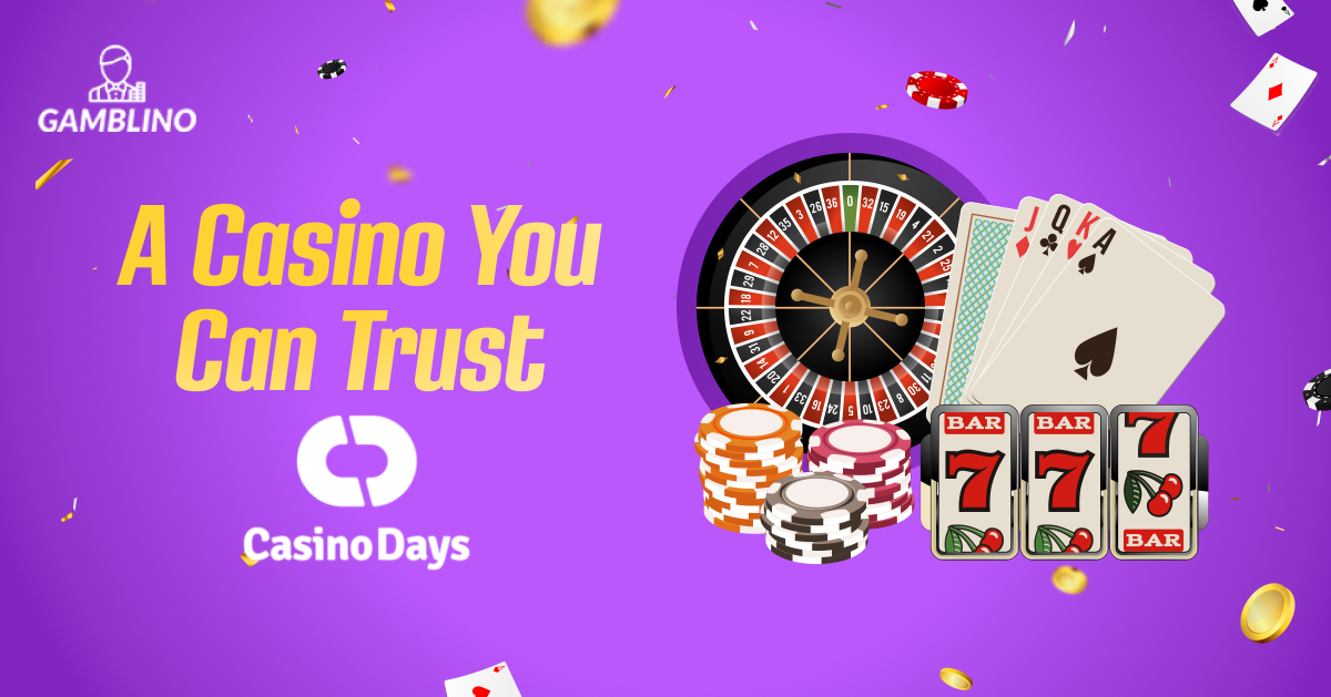 casino days is a online casino you can trust