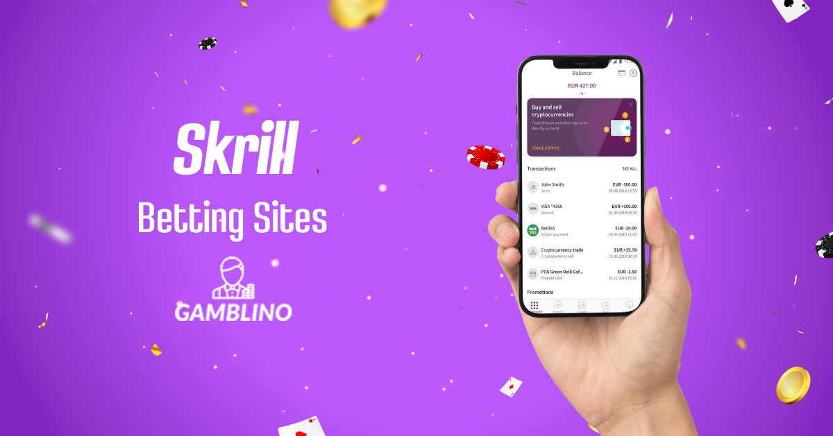 Top skrill online casinos by gamblino