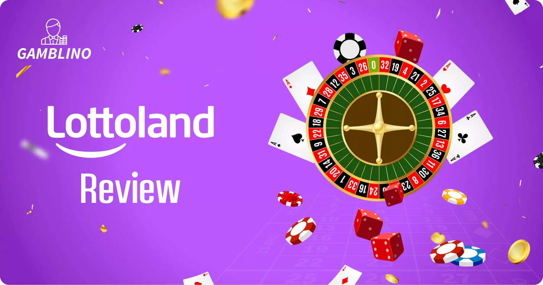 the indian online lottery lottoland and their logo together with several online casino games