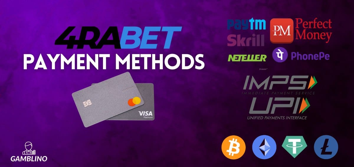 4rabet payment methods