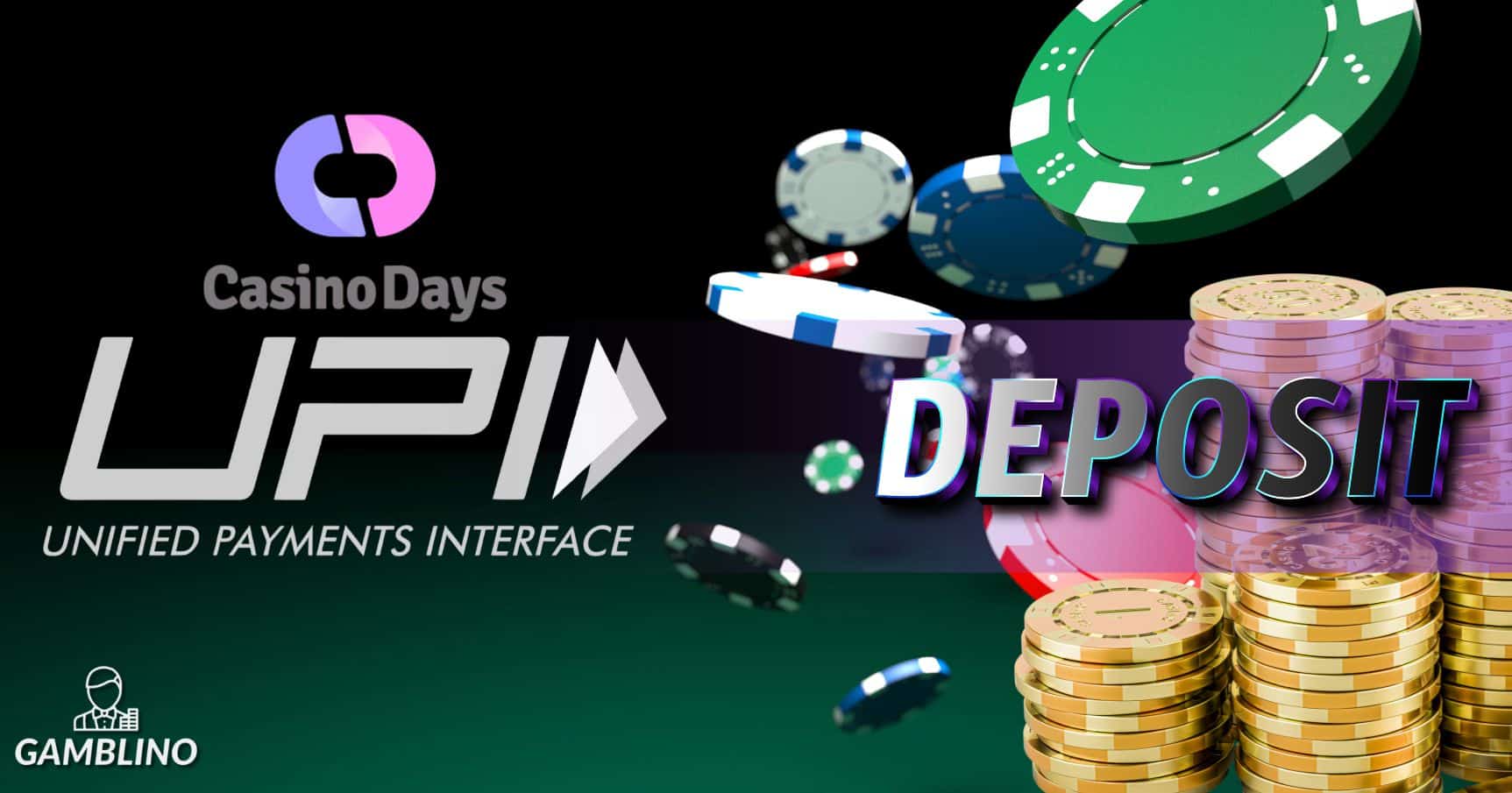 how to deposit with upi at casino days