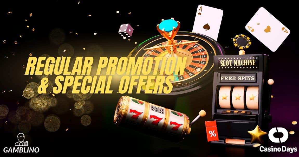 regular promotions and special offers