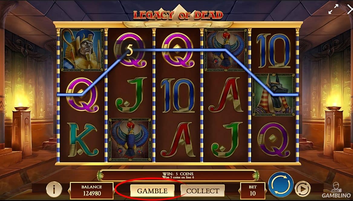 gamble option sample legacy of dead