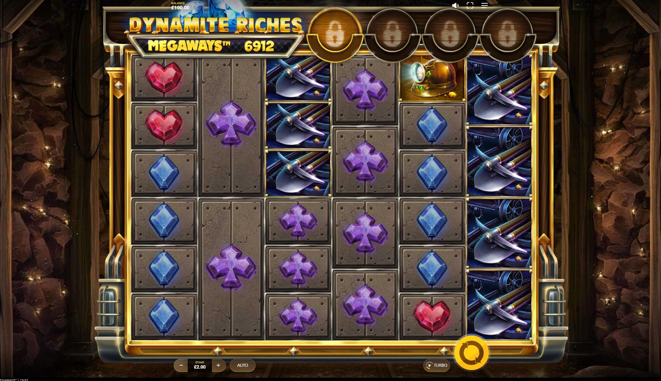 dynamite riches megaways gameplay