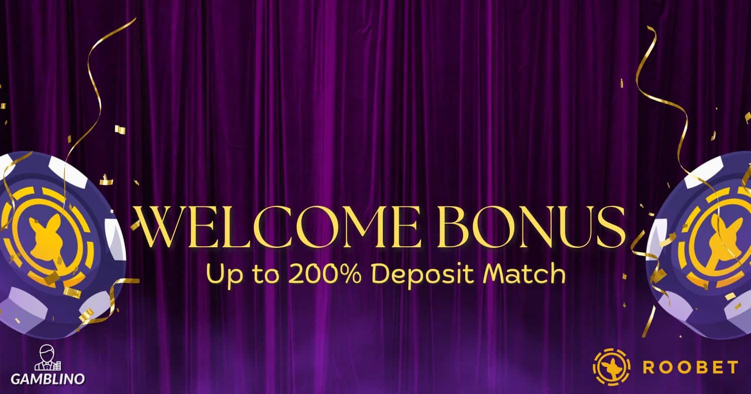 welcome bonus roobet