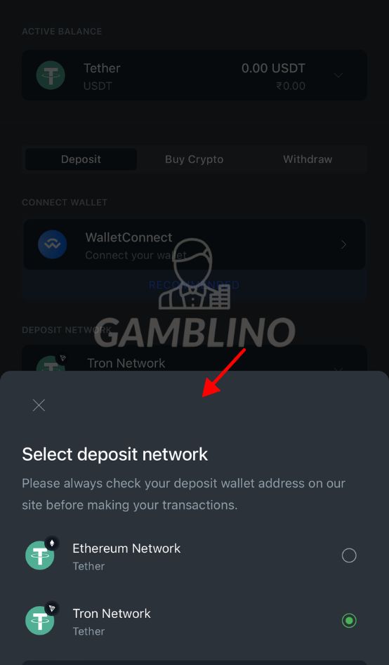 step 3 how to deposit sportsbet.io