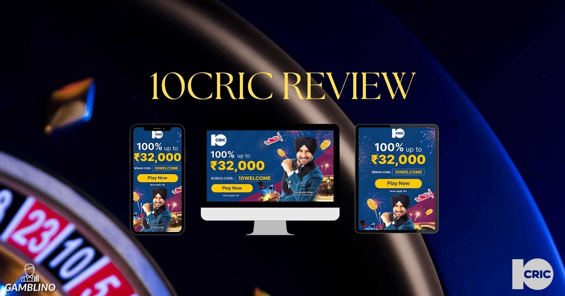 10cric review banner