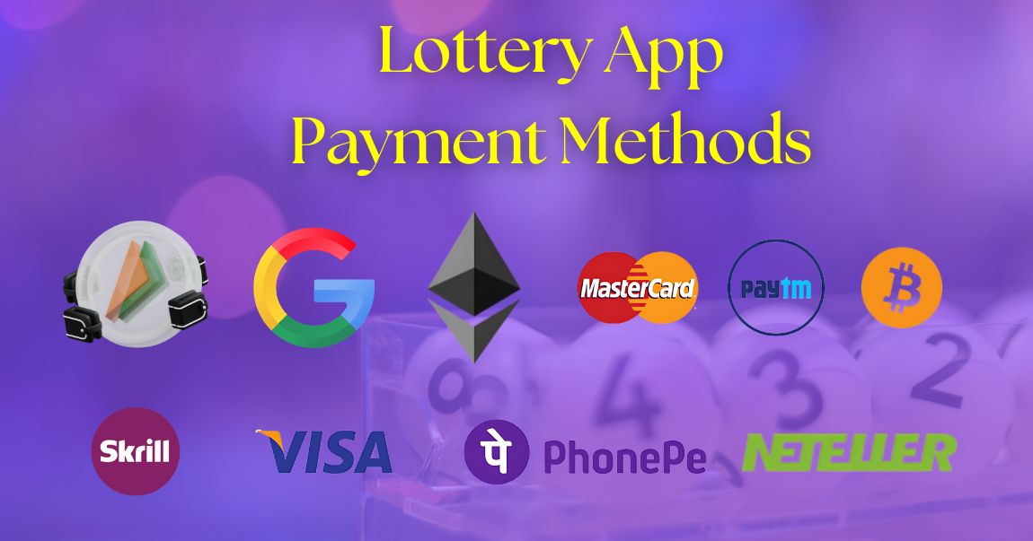 lottery app payment methods