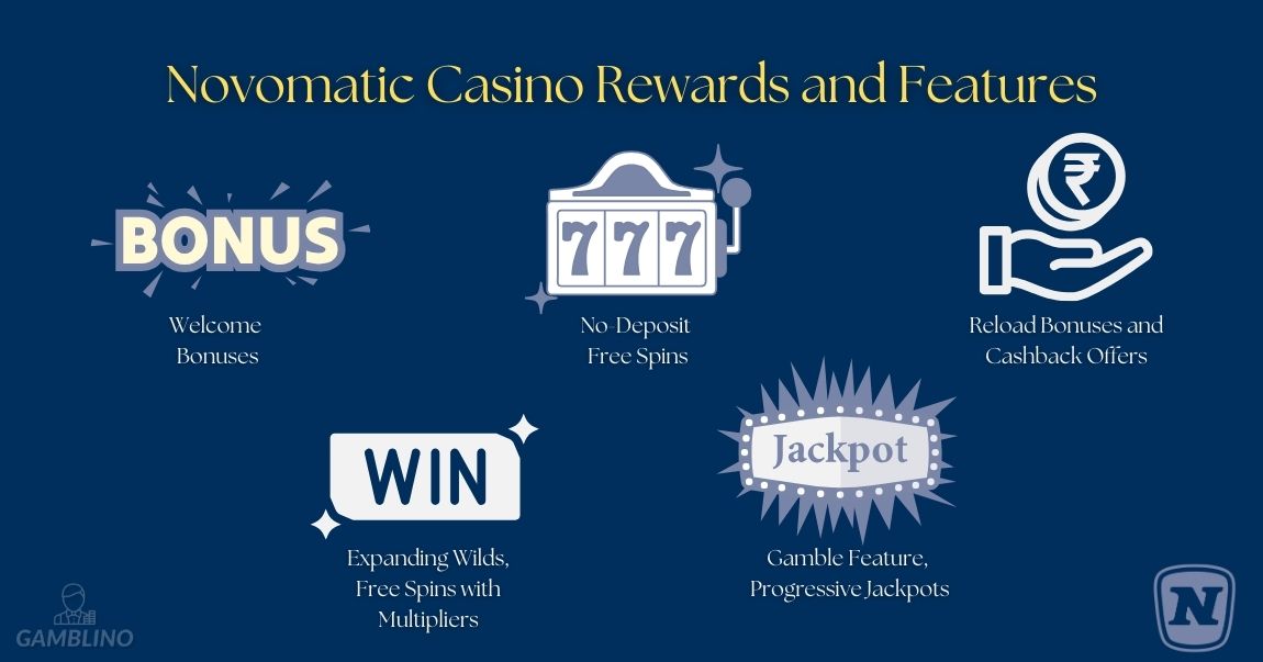 novomatic casinos rewards