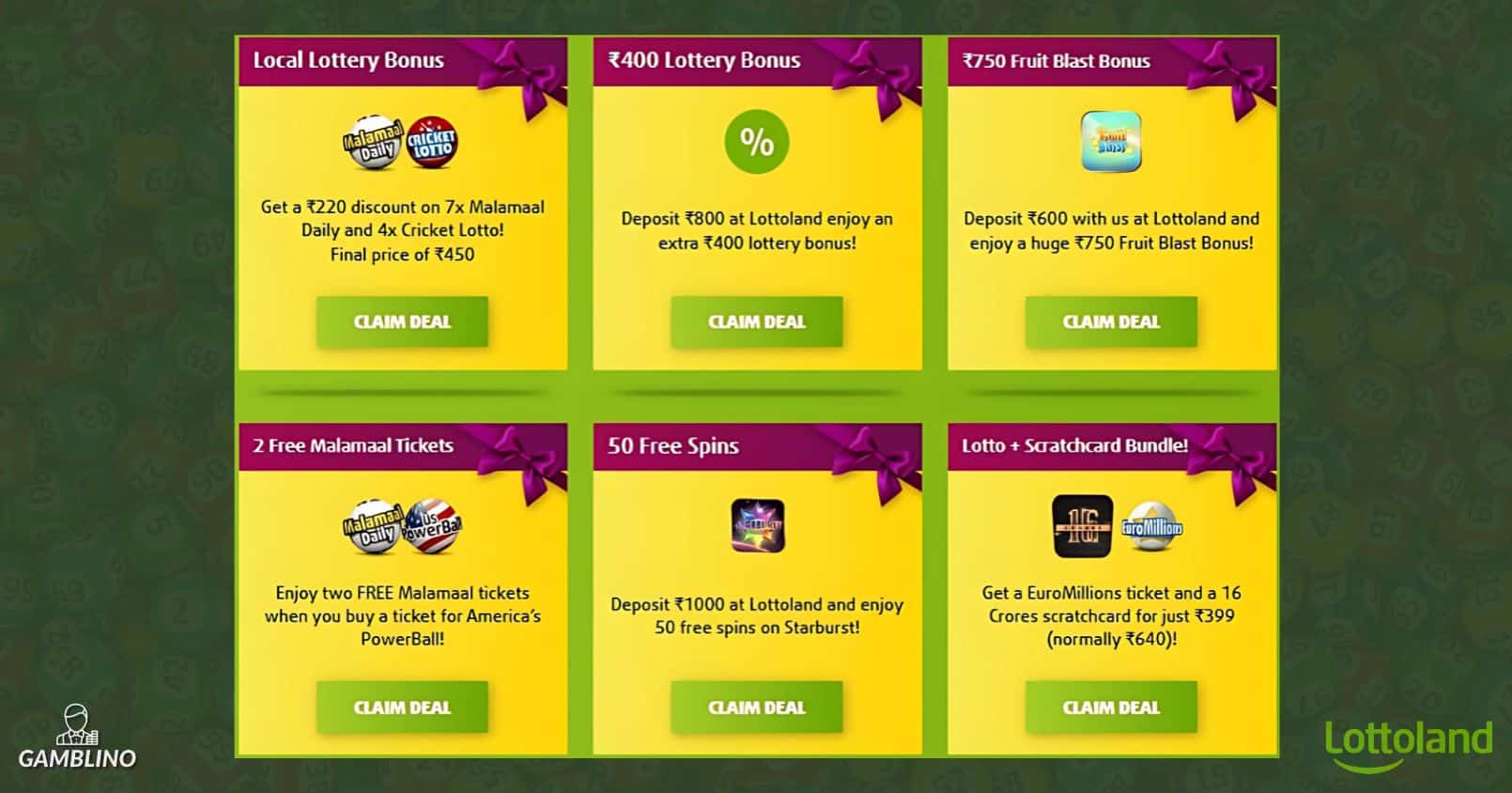 lottoland welcome bonus and other promotions