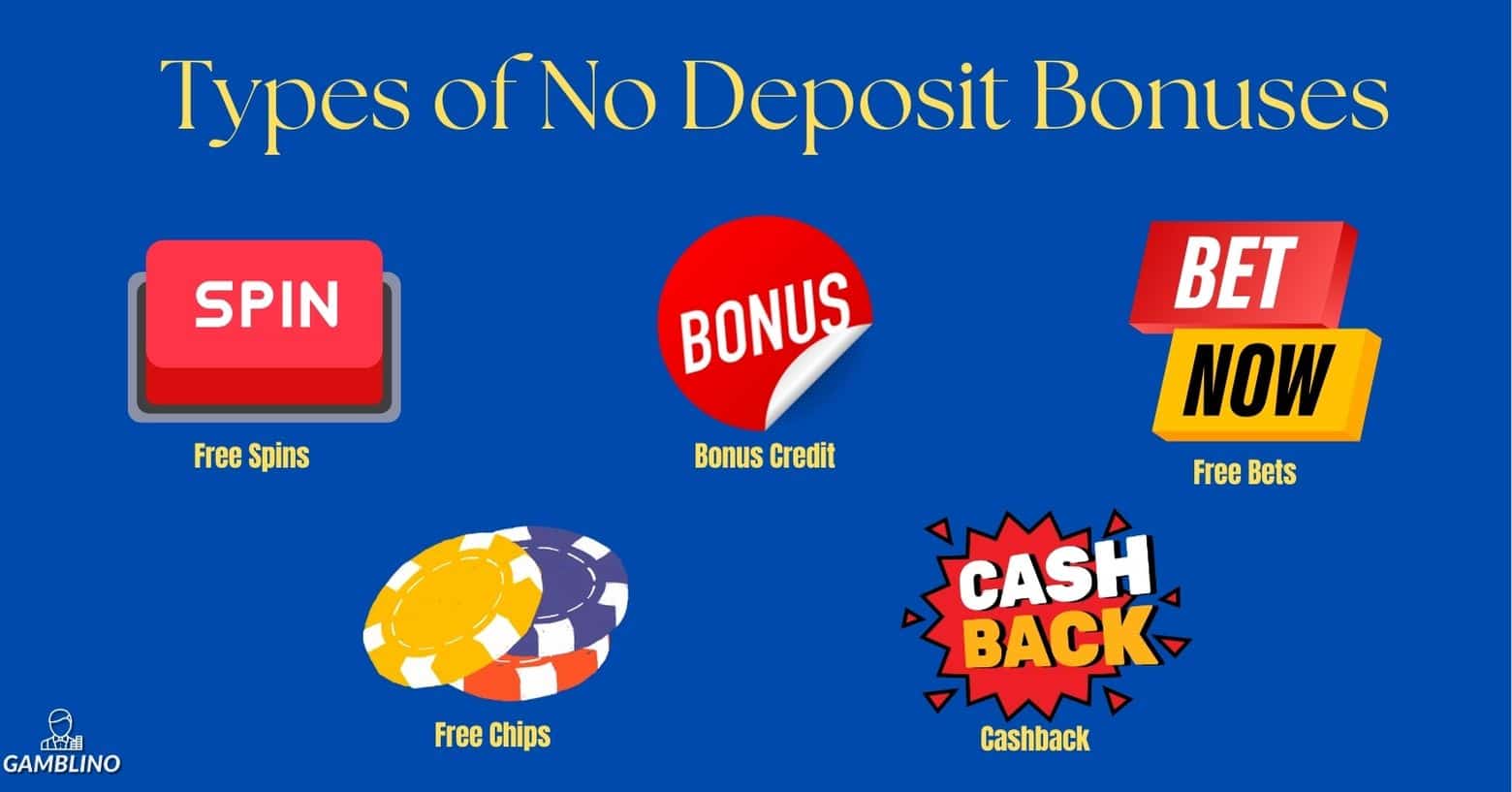 types no deposit bonus